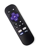 Roku4-8383 New Replaced IR Remote fit for ROKU 1/2/3/4 LT HD XD XS Player (Does Not Work with Streaming Stick Player HDMI Stick TCL Roku TV Game)