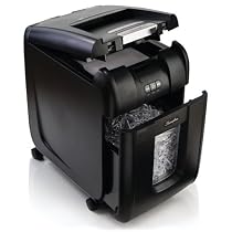 Swingline Auto Feed Paper Shredder, 200 Sheets, Super Cross-Cut, 1-5 Users, Stack-and-Shred 200X (1757573)
