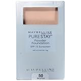 Maybelline New York Purestay Powder & Foundation SPF 15, Natural Beige - .34 oz