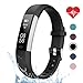 LETSCOM Fitness Tracker, Heart Rate Monitor, Pedometer Workout Tracker Smart Watch, Sleep Monitor, Step Counter, Calorie Counter, Distance Counter, IP67 Waterproof, Fitness Tracker for Kids Women Men