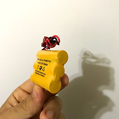 3.6V 700mAh NiCd Exit Sign Battery Replacement Emergency Lighting (10 Pack) S/L 026-148 SL026148 BT-905 P-P504 BT-800 - Thumbnail 5
