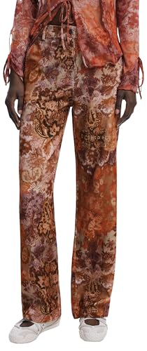 Desigual Pant_ROMANTICA, 7002 Naranja, XL