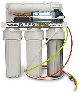 PurePro 4 Stage Aquarium RO system with Pump, 50 GPD
