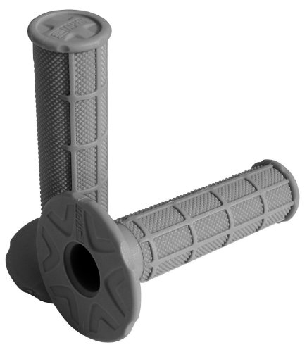 Pro Taper Gray Rc Handlebar Hand Grips and Free Sticker Fits Yamaha Yz80 Yz85 Yz125 Yz250 Yz465 Yz490 Yz250f Yz450 Yz400 Yz426 Wr250 Wr450 Ttr125 Ttr230 Ttr90 Ttr110 Pw80 Rt100 Rt180 1981-2014