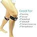 Vive Knee Band [Pair] - Patella Tendon Strap Stabilizer Brace for Runner & Jumper Exercise - Tendinitis, ACL, Ligament Pain Relief Treatment - Athletic Shock Support Pad - Compression Patellar Brace