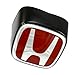 Genuine RED Honda H FRONT BADGE Emblem with BLACK HOUSING Base for Honda Acura Integra RSX Type R DC5 JDM 05 06 2005 2006