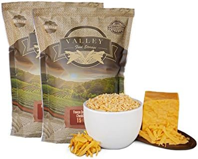 Valley Food Storage Freeze Dried Dairy - Healthy, Pure Dairy - Perfect for Camping, Cooking, Emergency Preparedness, and Snacking