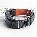 ANCOOL Compatible with Vivosmart HR Watch Bands Leather Wristbands Replacement for Vivosmart HR Tracker - Black