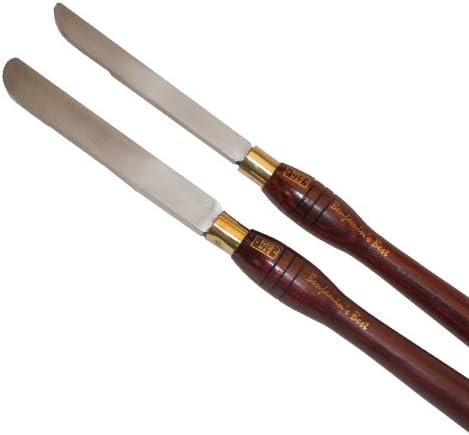 PSI WoodworkingProducts LCSIDE2 Round Side Scraper Chisels, 2-Piece Set