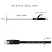 Jadaol Cat 6 Ethernet Cable 10ft 5Pack, Outdoor & Indoor, 10Gbps Supports Cat8/7 Network, Heavy Duty LAN Internet Patch Cord, Weatherproof High Speed Cable for Router, Modem, Xbox, PS4, Switch, Black