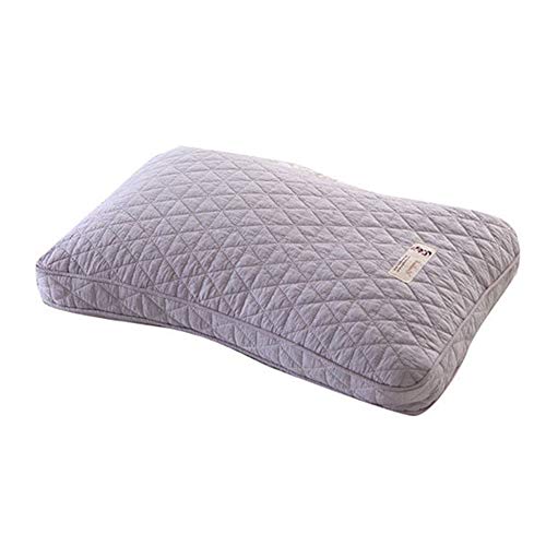 Jiaxiang Traditional Healthy Herb Pillow with Buckwheat or Millet Hull Filling (Gray, Buckwheat Hull)