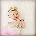 Bump and Beyond Designs Baby-Girls Half Birthday Leotard 6 Month Photo Outfit Girl White, 6-12 Months