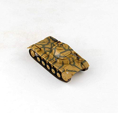XHH Panzermodell Militärpanzermodell, Maßstab 1:72 Deutscher Panzer II AUSF F 6. Pz Div Zitadelle 1943 Kunststoffmodell… – Bild 4
