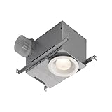 Broan-Nutone  744LEDNT  Recessed Fan and Light Combo for Bathroom and Home, ENERGY STAR Certified, 14-Watts, 1.5 Sones, 70 CFM