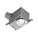 Broan-Nutone 744LEDNT Recessed Fan and Light Combo for Bathroom and Home, ENERGY STAR® Certified, 14-Watts, 1.5 Sones, 70 CFM