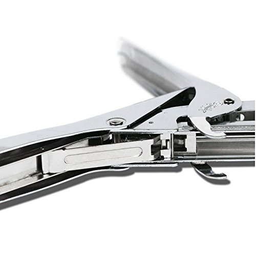 Chris.W Metal Plier Stapler with 2000Pcs 24/6 Staples and Remover Set - 20 Sheets Capacity - Full Desktop Office Size Work - Thumbnail 3