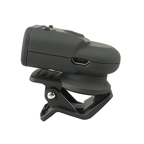 image for Mr.Power Micro Clip-On Headstock Tuner for Guitar Bass Ukulele, Built-