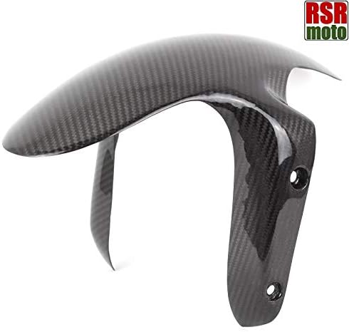 RSR Moto Compatible With Buell XB9 XB12 (All XBs) 1125 Carbon Fibre Front Fender Mudguard (Gloss Twill Weave)