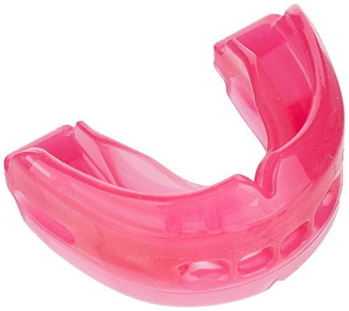 Shock Doctor Double Braces Mouth Guard. Upper and Lower Teeth Protection. Mouthguard No Boil / Instant Fit. For Youth, Teenager, Kids and Adults. Mouth Piece OSFA