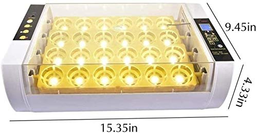LYRONG Inkubator, Vollautomatische Brutmaschinen, Automatisches Eierdrehen, Temperatur und Feuchtigkeitsregulierung, für… – Bild 8
