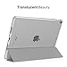 MoKo Case Fit iPad Pro 10.5 - Slim Lightweight Smart Shell Stand Cover with Translucent Frosted Back Protector Fit Apple iPad Pro 10.5 Inch 2017 Released Tablet, Silver (Auto Wake/Sleep)