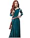 DAZCOS US Size Adult Princess Cosplay Costume Renaissance Medieval Dress with Quiver (Small)