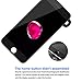 Full Assembly for iPhone 7 Screen Replacement 4.7 Inch LCD Touch Digitizer Display with Ear Speaker, Front Camera, Facing Proximity Sensor, Repair Tools A1660, A1778, A1779 (Black)
