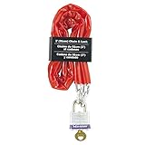 Master Lock 716D Laminated Padlock and Chain