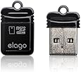elago Mobile Nano I USB 2.0 microSDHC Flash Memory Card Reader (Black)