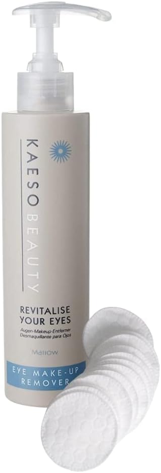 Kaeso Revitalise Eyes Eye Makeup Remover Mallow 195ml Gentle Waterproof Formula