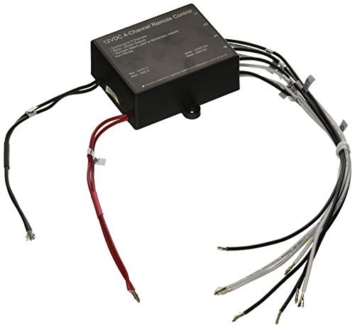 Logisys Corp. 4-Channel 12VDC Remote Control Relay Switch (RM04X)