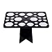 Hismith Tower Tree for Makeup Brushes and Nail Art Brushes,Acrylic Collapsible Air Drying Makeup Brushes Organizer