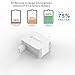 Quick Charge 2.0 USB Travel Charger, [Qualcomm Certified] JOTO Turbo Rapid AC USB Wall Charger (QC 2.0 Compact USB Travel Charger) for iPhone, iPad Apple and Android Devices (White)