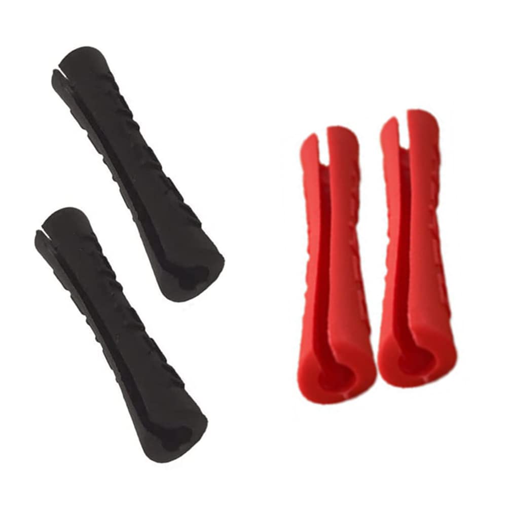 8 Pieces Bike Shift Brake Cable Protectors Rubber Line Tube Protective Sleeves Guides Shift Brake Guard Cover Protectors for Pipe Line Brake Shift
