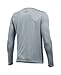 Under Armour Boys' Novelty Big Logo Long Sleeve, Steel (035)/Red, Youth Large