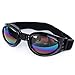 Top-Elecmart Pet Glasses Dog Sunglasses Dog Glasses Golden Retriever Samoyed Sunglasses Goggles Big Dog Eye Wear Protection (Black)