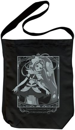 Amazon Go プリンセスプリキュア キュアマーメイド ショルダートート ブラック アニメ 萌えグッズ 通販