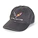 C7 Corvette Logo - Premium Garment Washed Cap/Hat (Charcoal)