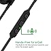 Cambond Wireless Bluetooth Headphones for Running Sweatproof Earphones Sports Flexible Earhook Headphones with Mic for iPhone Android, APT-X Audio, Bluetooth 4.1, CVC 6.0 Noise Cancelling (Black)