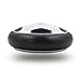 KAIKING Kids Toys Hover Ball, Air Power Soccer Disk with Powerful LED light Foam Bumpers Size 4 Boys Girls Sport Children Training Game Football with Parents Indoor (Black)