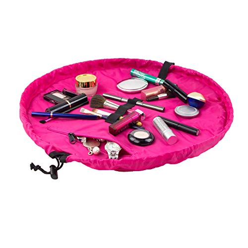Lay-n-Go Cosmo (21") Cosmetic Bag, Pink - Thumbnail 2