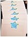 Metallic Star Shape Foil Sticker Labels - 500 Giltter Star Stickers per Roll - 1 1/5 Inch Self-Adhesive Shiney Teacher Star Stickers for Kids, envolope Seal, Holidays Gifts, Smallpox Class Stickers