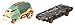 Hot Wheels Star Wars Jabba The Hutt vs. Han Solo in Carbonite Vehicles