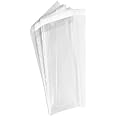 100 Pcs Clear Hanging Cellophane Bags - 3x5 Inch Goodie Bags For Treats & Favors