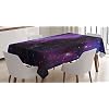 Ambesonne-Space-Tablecloth-Nebula-Dark-Galaxy-with-Luminous-Stars-and-Cosmic-Rays-Astronomy-Explore-Theme-Rectangular-Table-Cover-for-Dining-Room-Kitchen-Decor-60-X-90-Purple-Blue