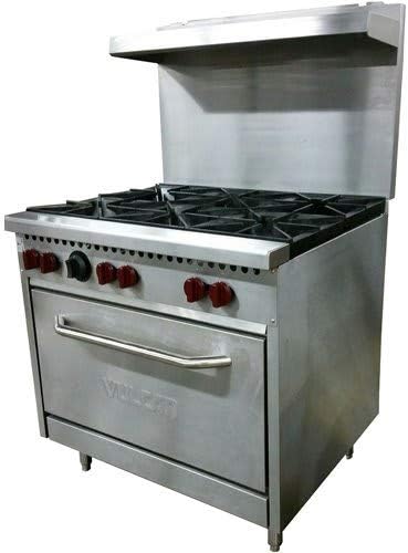 Vulcan SX36-6B 36" 6-Burner Gas Range w/Standard Oven, LP
