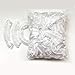 Disposable Shower Caps-120 Pcs Plastic Waterproof Clear Shower Caps Bath Shower Hair Caps Women Spa,Home Use, Hotel and Hair Salon, Portable Travel