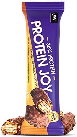 QNT Protein Joy Bar Cookie Caramel 12 x 60 g, 1 count (Pack of 12) - Image 3