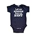 Apericots I Get My Attitude From My Aunt Funny Short Sleeve Baby Bodysuit