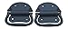 Pair of Cast Iron Trunk Chest Handles Drop Down Trunk Handle with Hardware